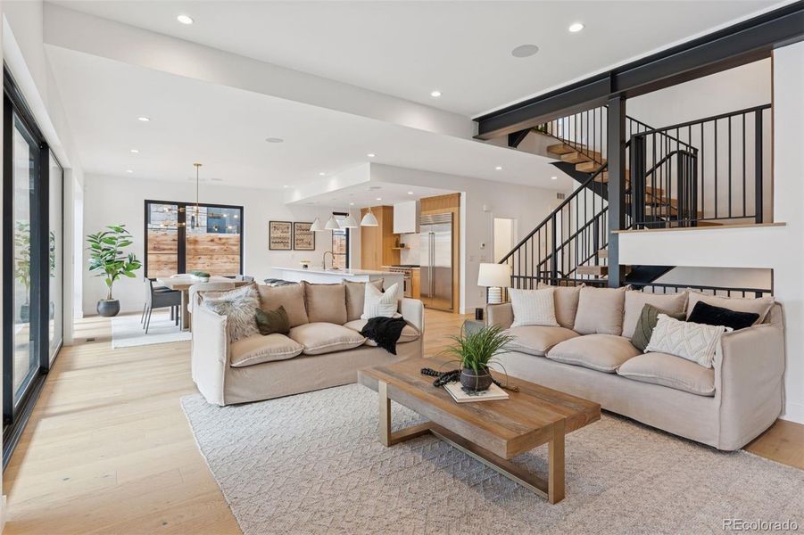 Furnished interior view inside a new home in , Boulder (Image 7).