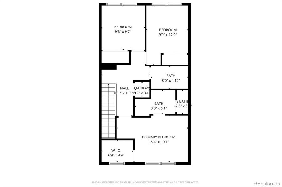 2D floor plan layout of this home in , Castle Pines, CO (Image 3).
