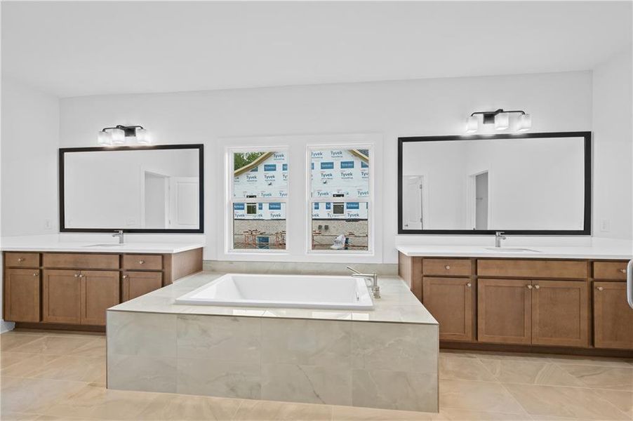 Furnished interior view inside a new home in , Cumming (Image 14).