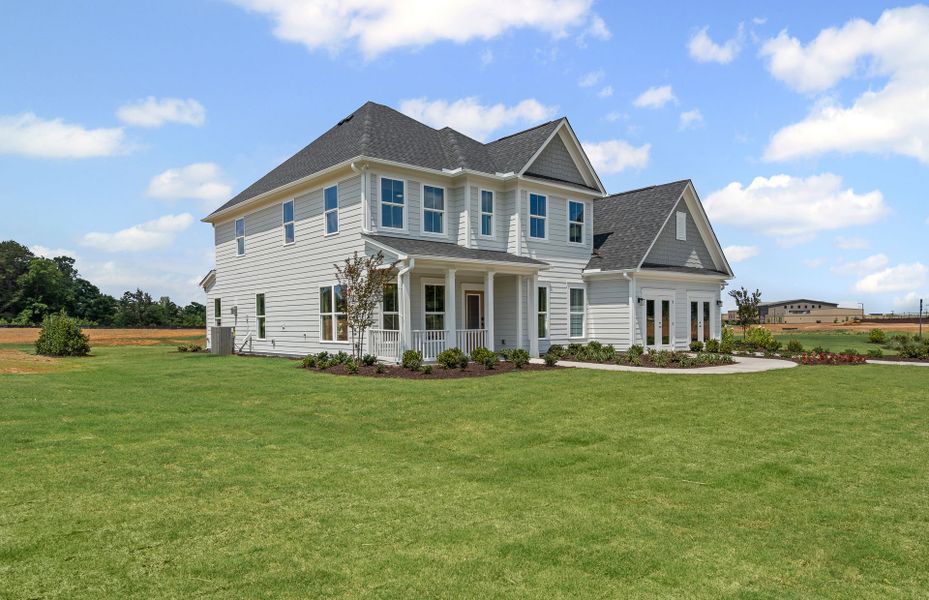 Image 48 representing the Riverton by Pulte Homes in Creekside at Skelton, Hoschton, GA.