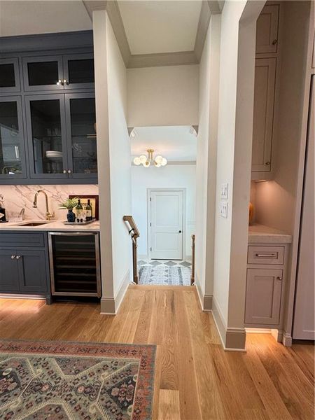 Furnished interior view inside a new home in , Woodstock (Image 45).