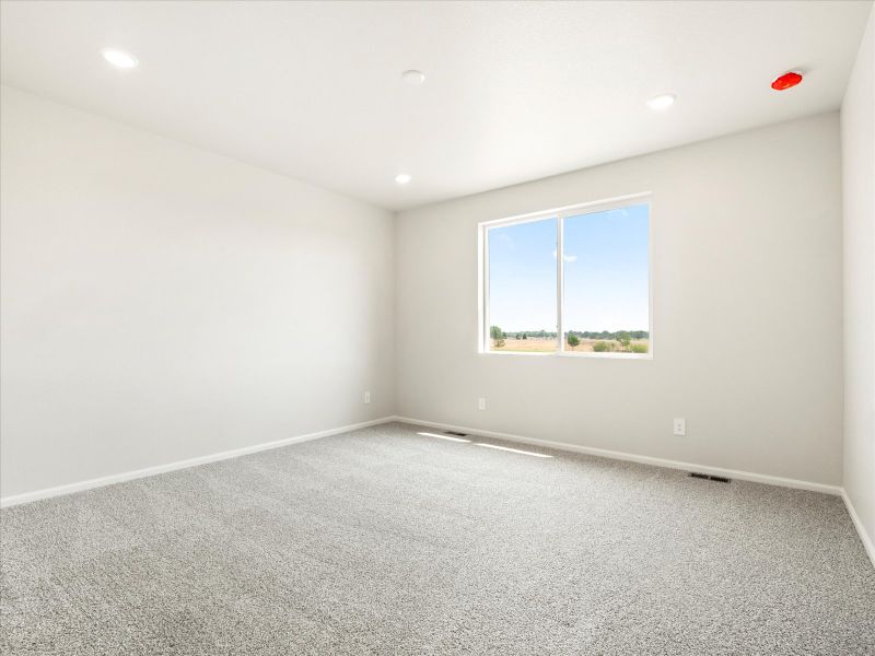 Cherry Creek floorplan interior image taken at a Meritage Homes community in Windsor, CO.