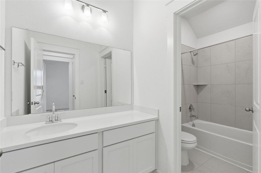 Furnished interior view inside a new home in Infinity Square, Kyle (Image 8). Furnished interior view inside a new home in Infinity Square, Kyle (Image 8).