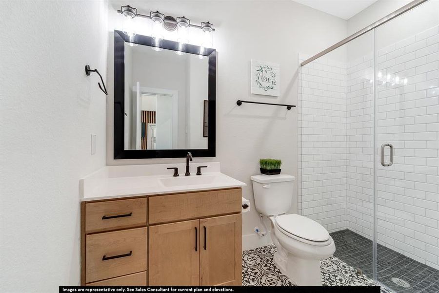 Furnished interior view inside a new home in La Terra, Celina (Image 25).