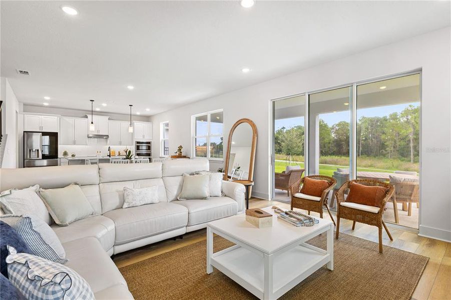Furnished interior view inside a new home in Summerlake Reserve, Winter Garden (Image 25). Furnished interior view inside a new home in Summerlake Reserve, Winter Garden (Image 25).