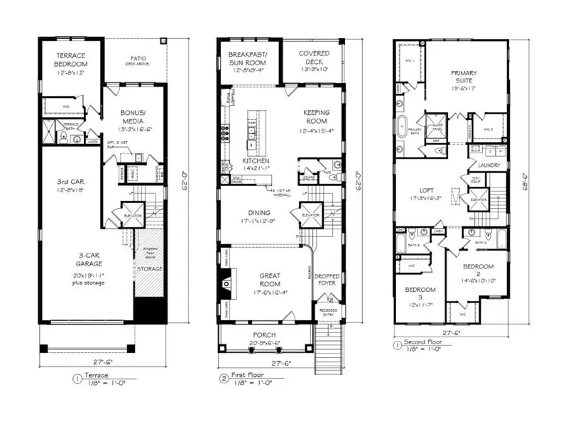 2D floor plan layout of this home in , Suwanee, GA (Image 7).