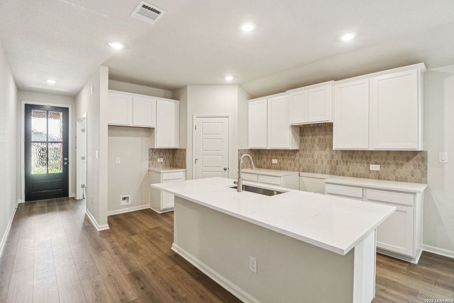 Furnished interior view inside a new home in Kallison Ranch, San Antonio (Image 16).