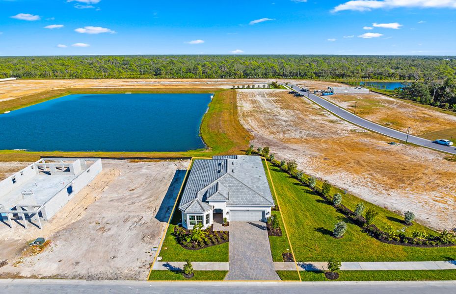 Site preparation for new homesites in Shores at Stillwater, Englewood (Image 24).