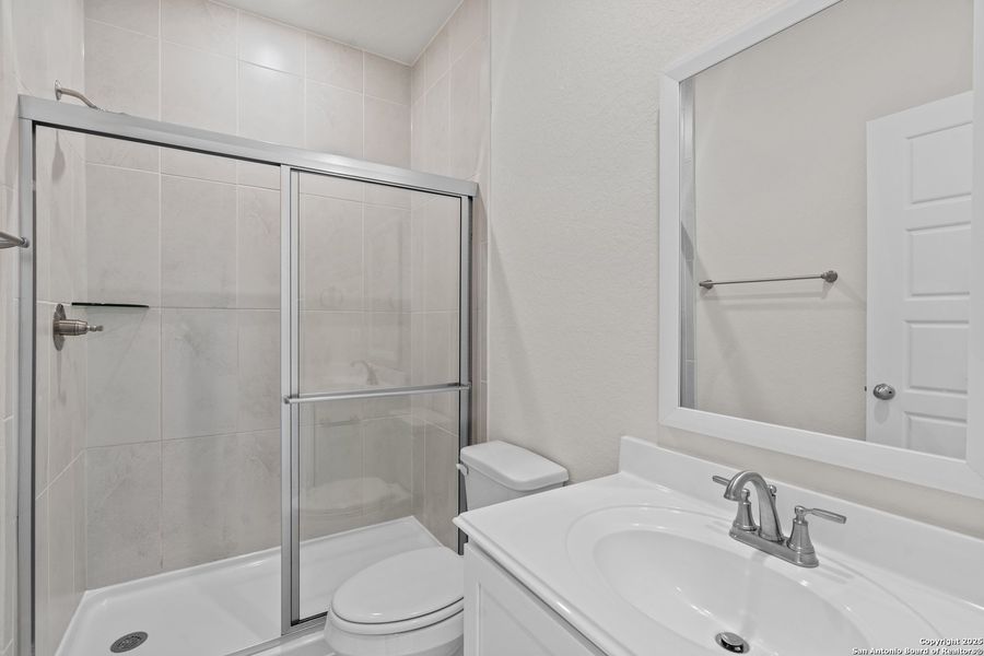 Furnished interior view inside a new home in Hunters Ranch, San Antonio (Image 10). Furnished interior view inside a new home in Hunters Ranch, San Antonio (Image 10).