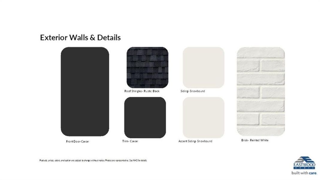 Sample of building materials used in homes in , Dawsonville (Image 72).