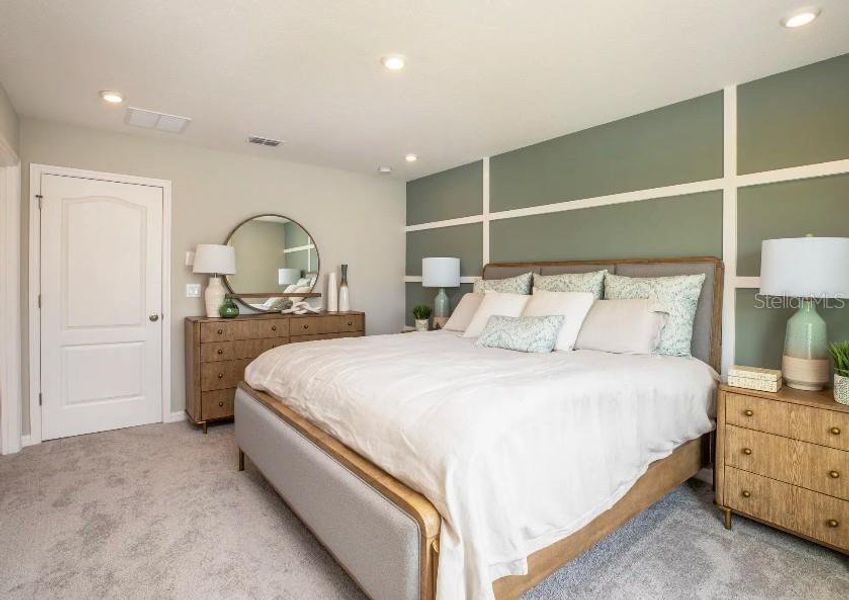 Furnished interior view inside a new home in Mirada, San Antonio (Image 4). Furnished interior view inside a new home in Mirada, San Antonio (Image 4).