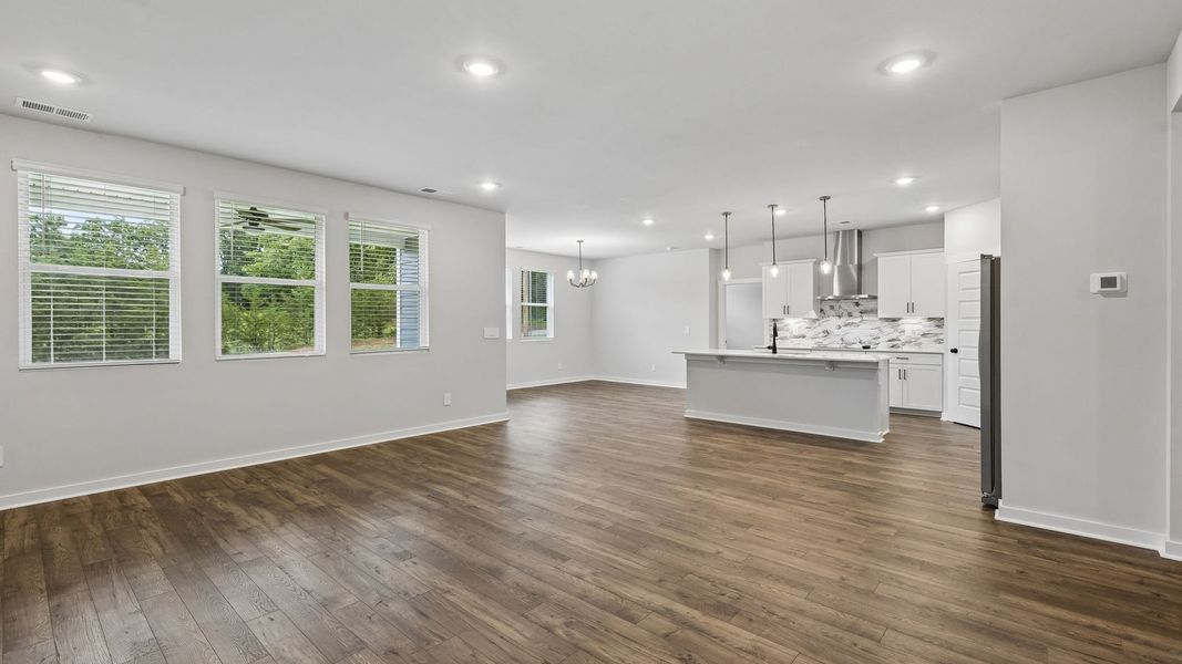 Spacious, unfurnished interior of a new home in Reserve at Hickory Ridge, Columbia (Image 37).