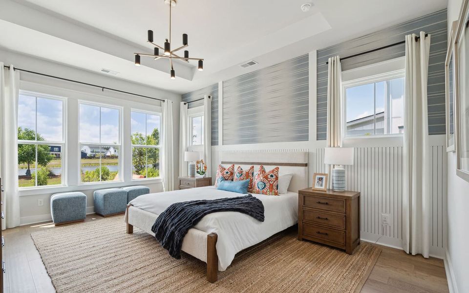 Furnished interior view inside a new home in Nexton, Summerville (Image 17).