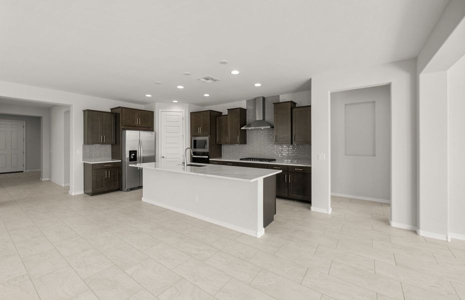 Furnished interior view inside a new home in Allen Ranches, Litchfield Park (Image 5).