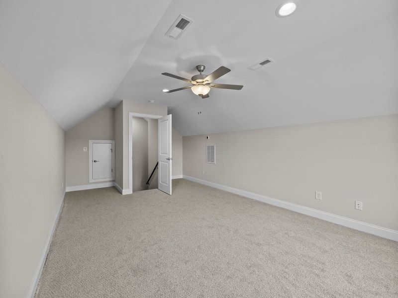 Spacious, unfurnished interior of a new home in The Villas at Langston Farms, Winterville (Image 31).