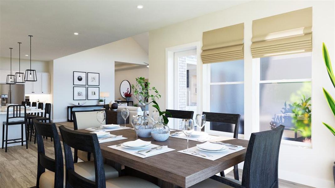 Furnished interior view inside a new home in The Arbors at Lakewood Village, Lakewood Village (Image 6).