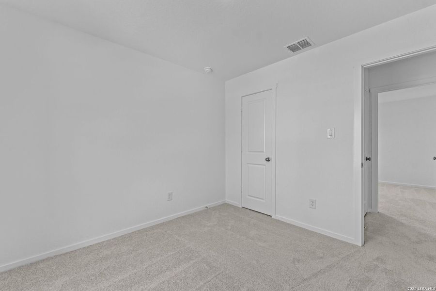 Spacious, unfurnished interior of a new home in Hightop Ridge, Converse (Image 13). Spacious, unfurnished interior of a new home in Hightop Ridge, Converse (Image 13).