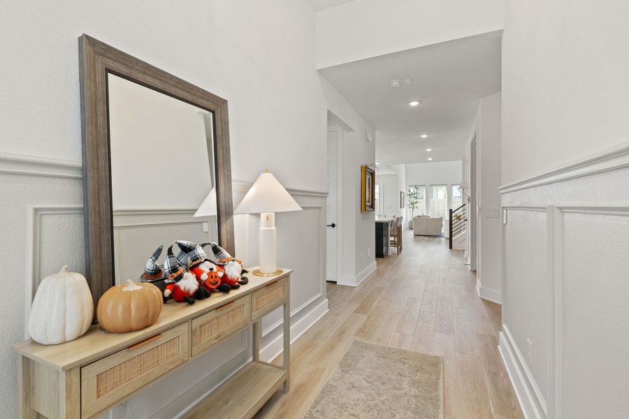 Furnished interior view inside a new home in , Austin (Image 9). Furnished interior view inside a new home in , Austin (Image 9).