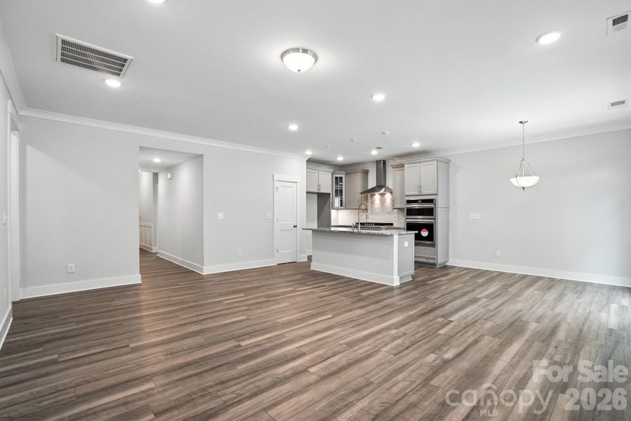 Open floorplan