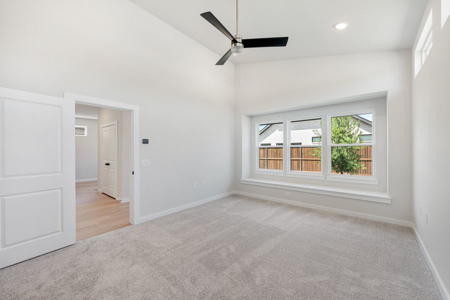 Spacious, unfurnished interior of a new home in Willow Grove Single-Family Homes, Melissa (Image 38).