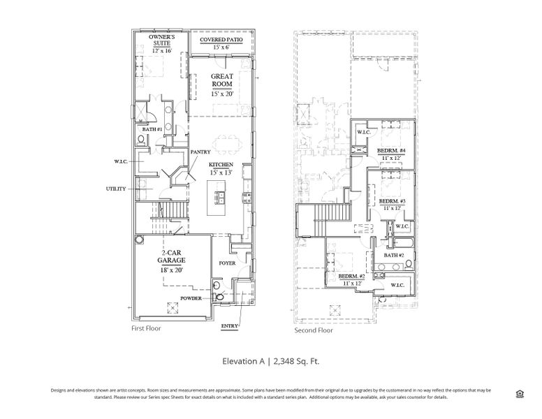 2D floor plan layout of this home in The Resort on Eagle Mt. Lake, Fort Worth, TX (Image 5). 2D floor plan layout of this home in The Resort on Eagle Mt. Lake, Fort Worth, TX (Image 5).