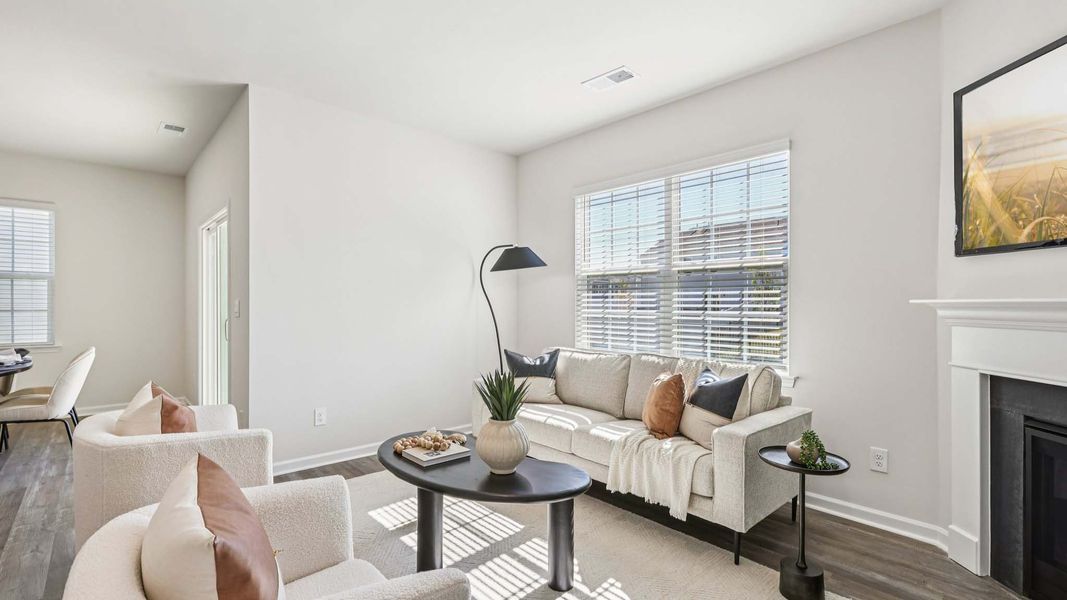 Furnished interior view inside a new home in Silverstein, Salisbury (Image 8). Furnished interior view inside a new home in Silverstein, Salisbury (Image 8).