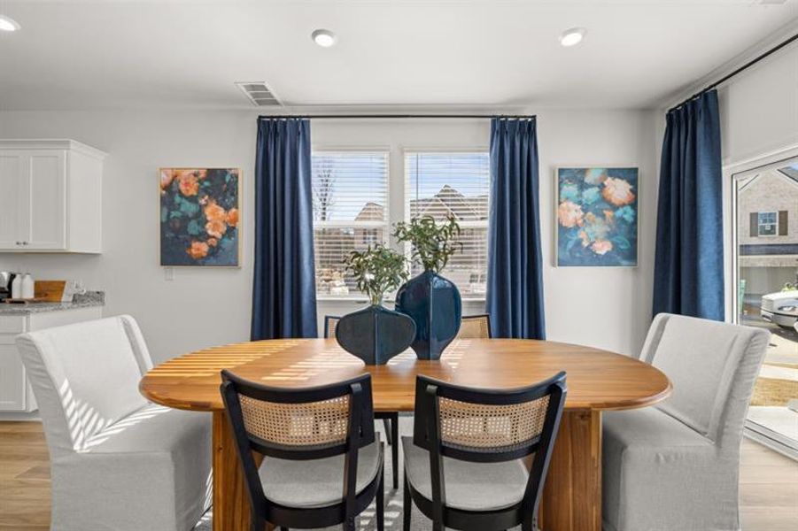 Furnished interior view inside a new home in Towns at Ivy Creek, Buford (Image 20).