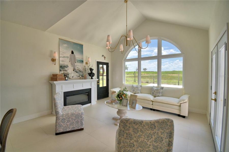 Furnished interior view inside a new home in , Polk City (Image 16).