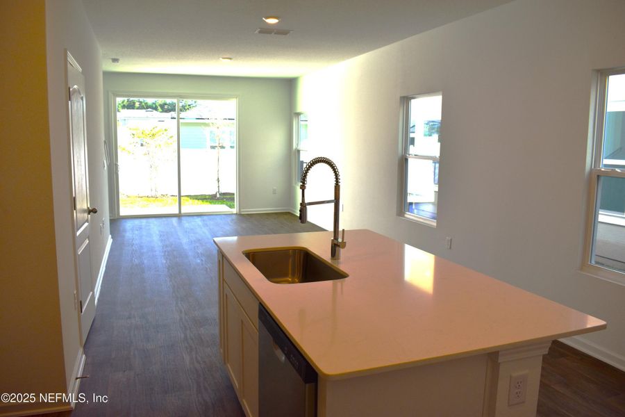 Furnished interior view inside a new home in Irongate Villas, Jacksonville (Image 13).