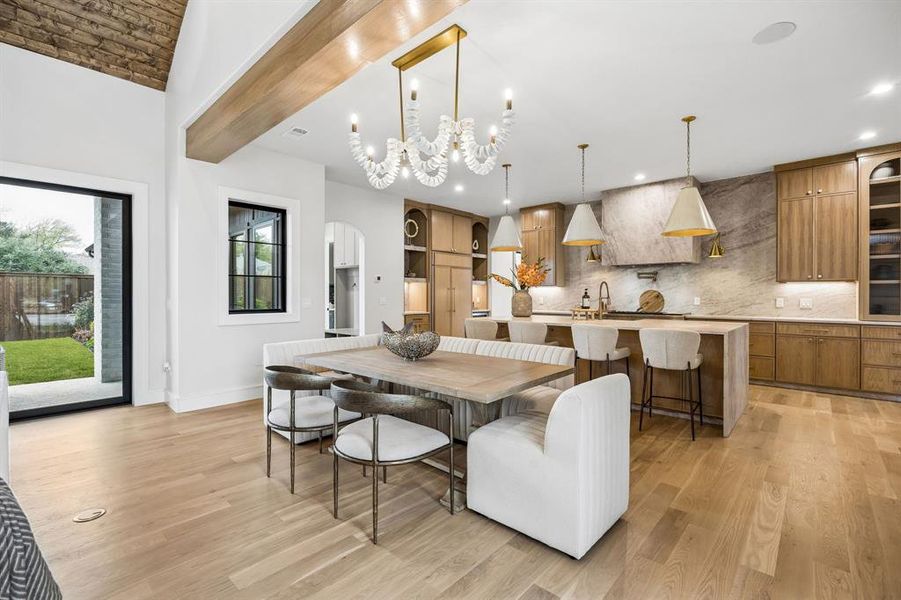 Furnished interior view inside a new home in , Dallas (Image 10). Furnished interior view inside a new home in , Dallas (Image 10).