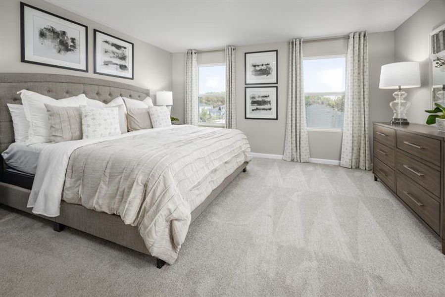 Furnished interior view inside a new home in Edison Pointe, Daytona Beach (Image 5).