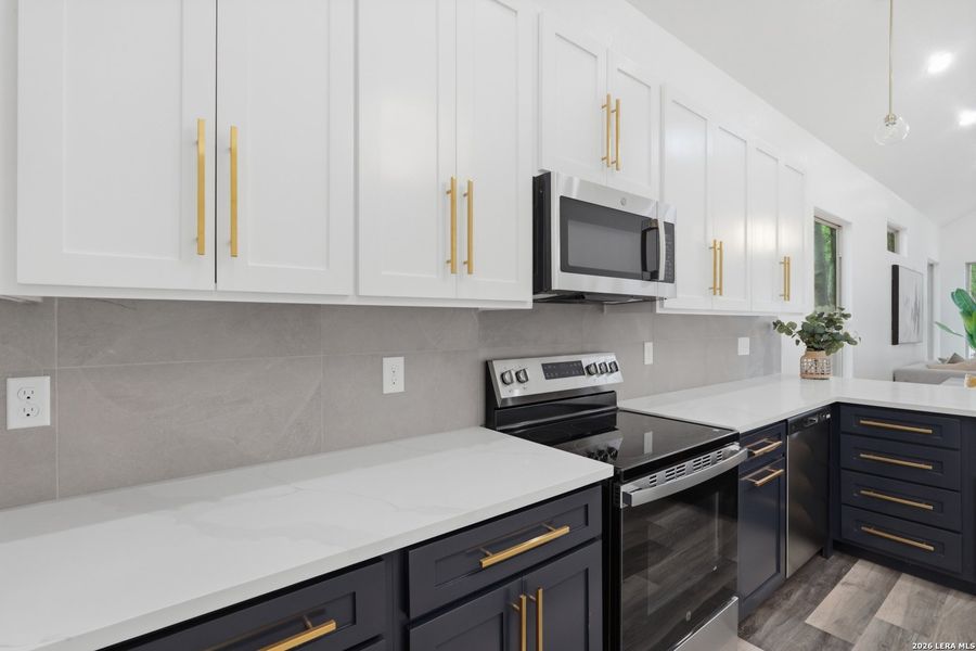 Furnished interior view inside a new home in , San Antonio (Image 10).