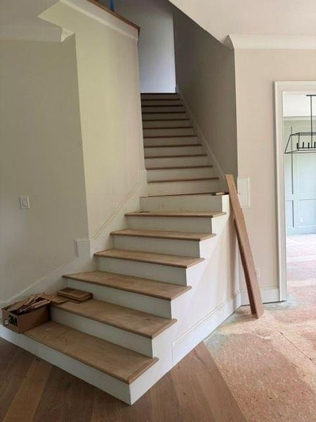 In-progress construction of a new home in , Atlanta, GA (Image 10).