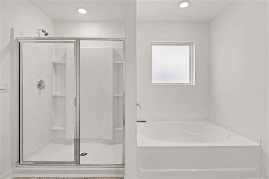 Furnished interior view inside a new home in Shoal Creek, Hampton (Image 3).