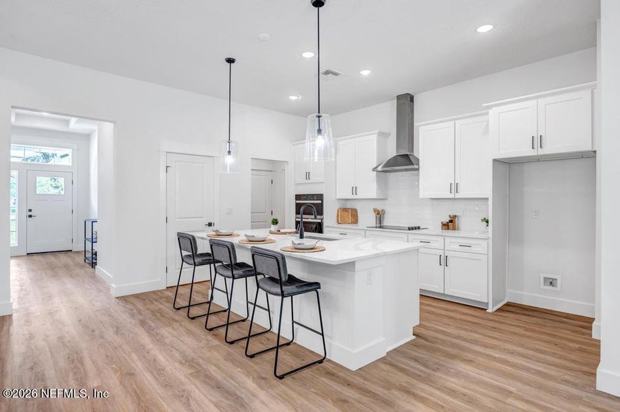 Furnished interior view inside a new home in , Jacksonville (Image 6).