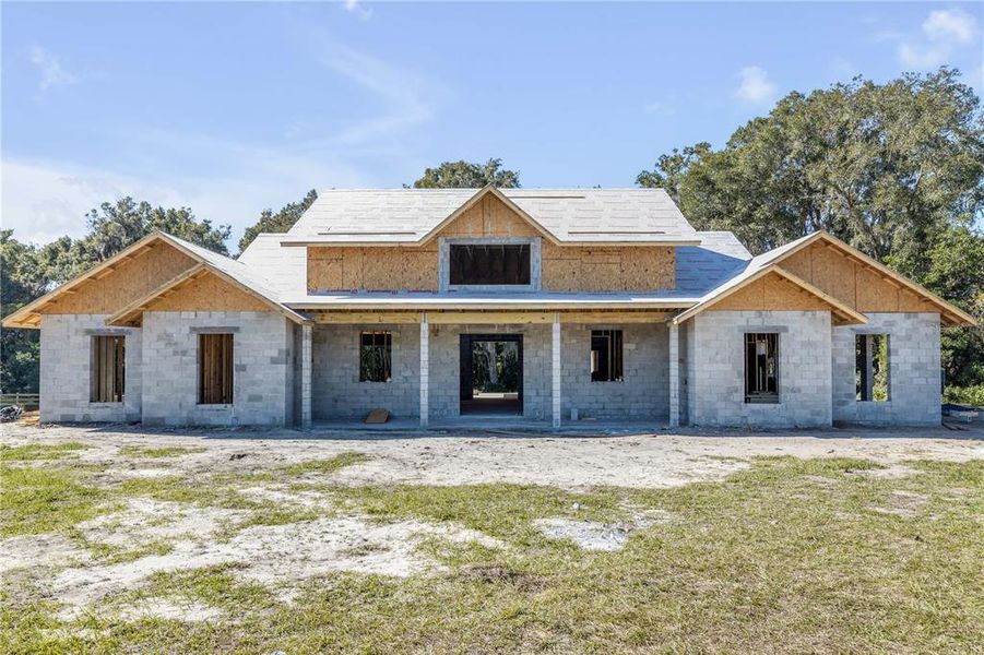 In-progress construction of a new home in , Deland, FL (Image 37). In-progress construction of a new home in , Deland, FL (Image 37).