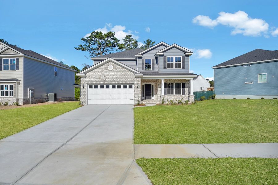 Kingston Plan - Elevation C Exterior