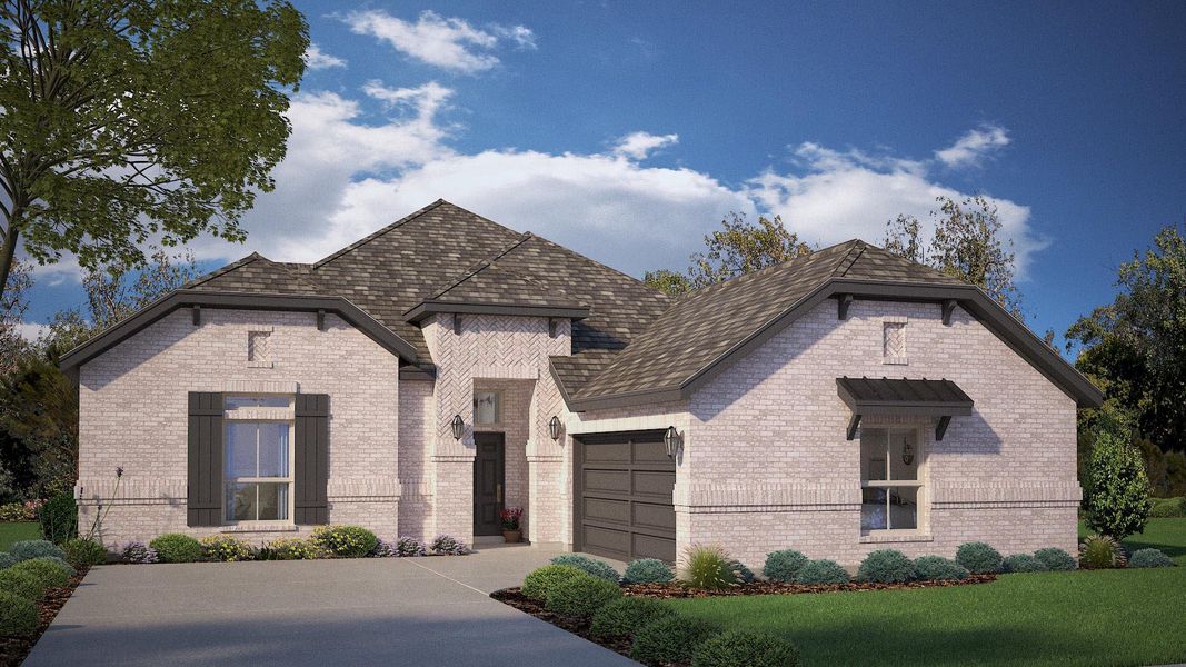 Representative exterior photo of a completed home built from the guadalupe by D.R. Horton in Lakeview Pointe, Grand Prairie, TX (Image 4). Representative exterior photo of a completed home built from the guadalupe by D.R. Horton in Lakeview Pointe, Grand Prairie, TX (Image 4).