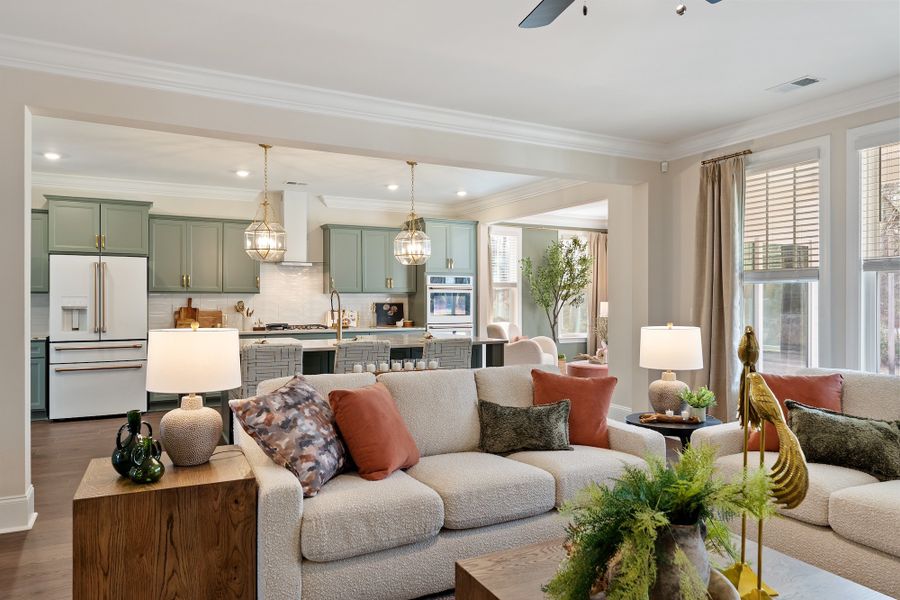 Furnished interior view inside a new home in Bens Crossing, Woodruff (Image 19). Furnished interior view inside a new home in Bens Crossing, Woodruff (Image 19).