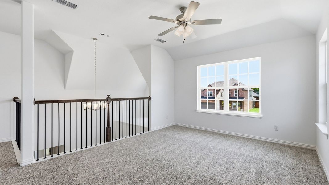 Furnished interior view inside a new home in Anna Ranch, Anna (Image 44).