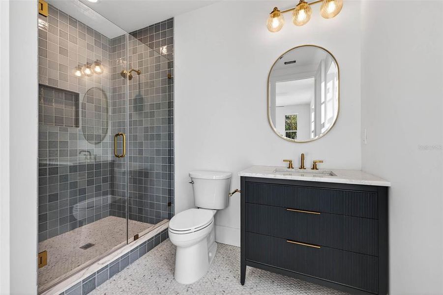 Furnished interior view inside a new home in , St. Petersburg (Image 30).