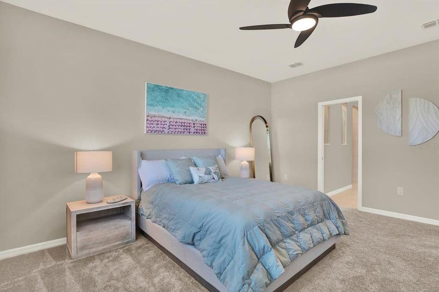 Furnished interior view inside a new home in , Land O' Lakes (Image 28).