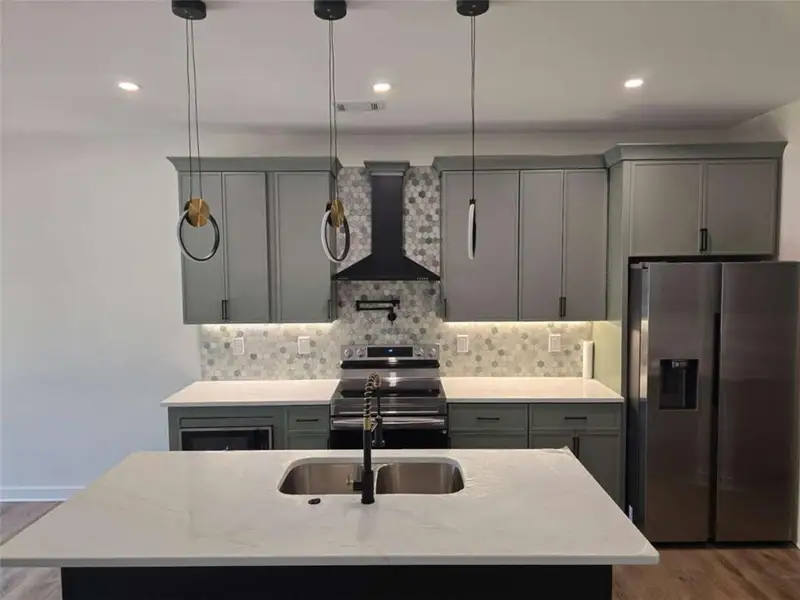 Furnished interior view inside a new home in , Covington (Image 6).