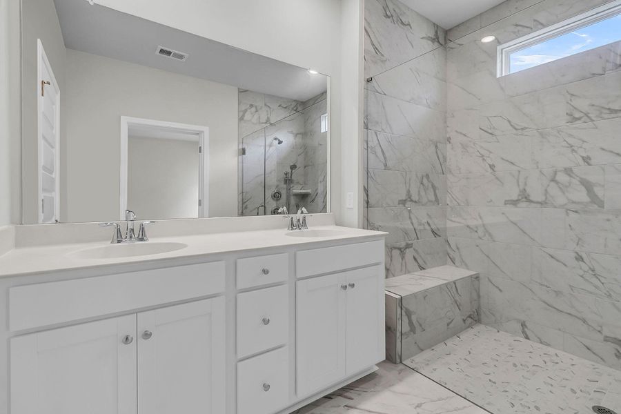 Furnished interior view inside a new home in Horizons at Summers Corner | 55+: The Cottages, Summerville (Image 10). Furnished interior view inside a new home in Horizons at Summers Corner | 55+: The Cottages, Summerville (Image 10).