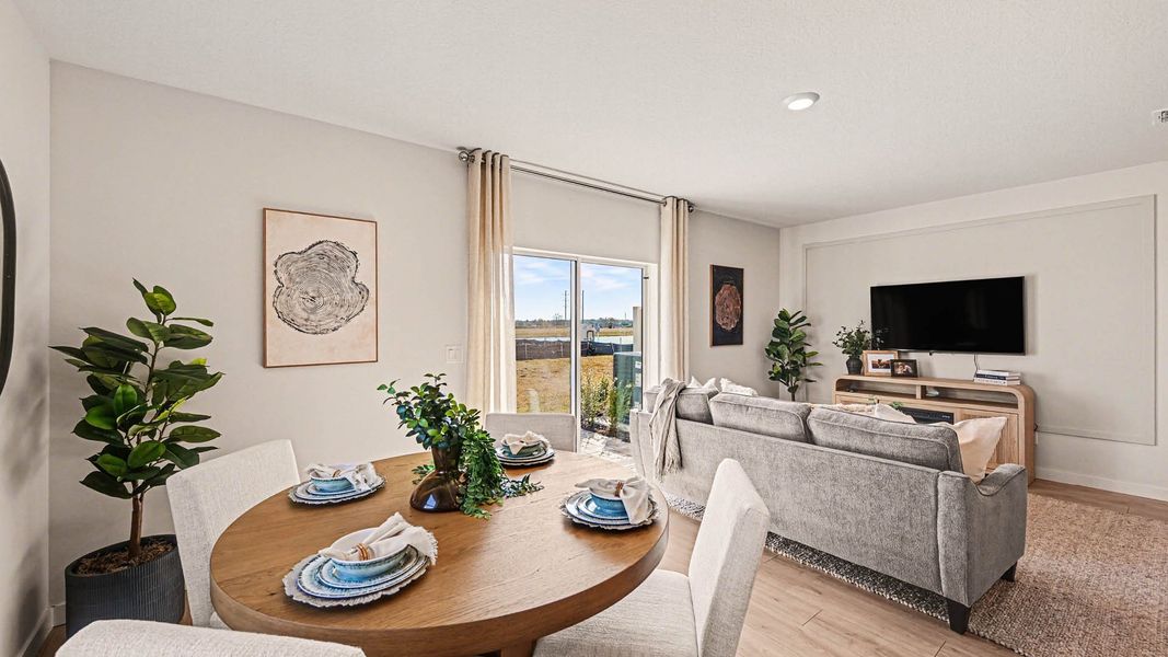 Representative furnished interior of a home built from the San Marco Exterior by D.R. Horton in Venetian Grove, Vero Beach (Image 11).