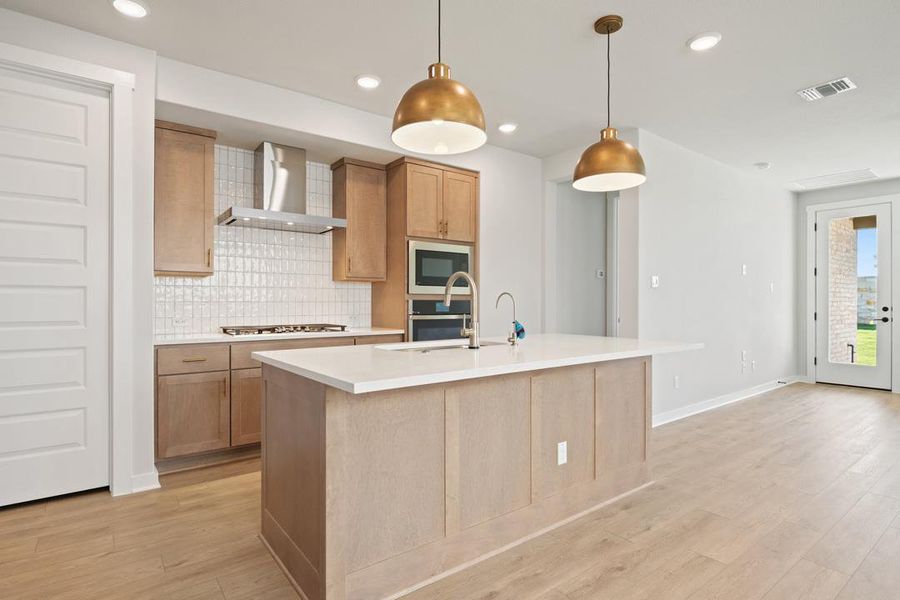 Furnished interior view inside a new home in Flora, Hutto (Image 9).