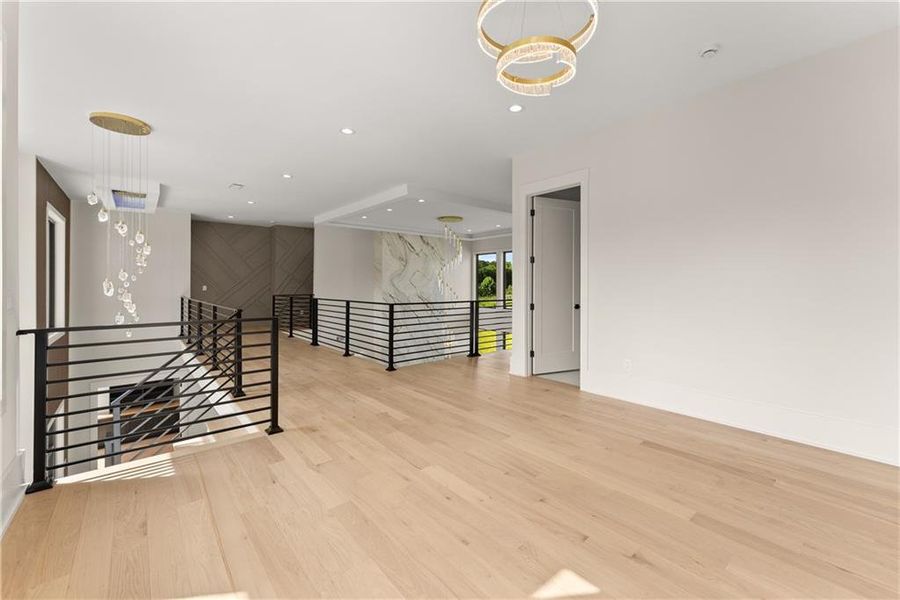 Furnished interior view inside a new home in , Dacula (Image 17).