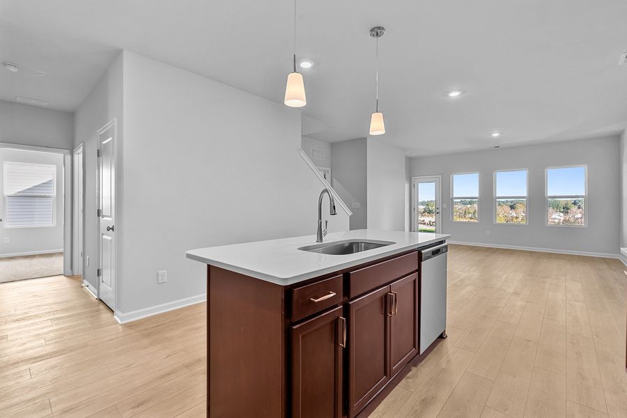 Furnished interior view inside a new home in Fieldstone, Lexington (Image 11). Furnished interior view inside a new home in Fieldstone, Lexington (Image 11).