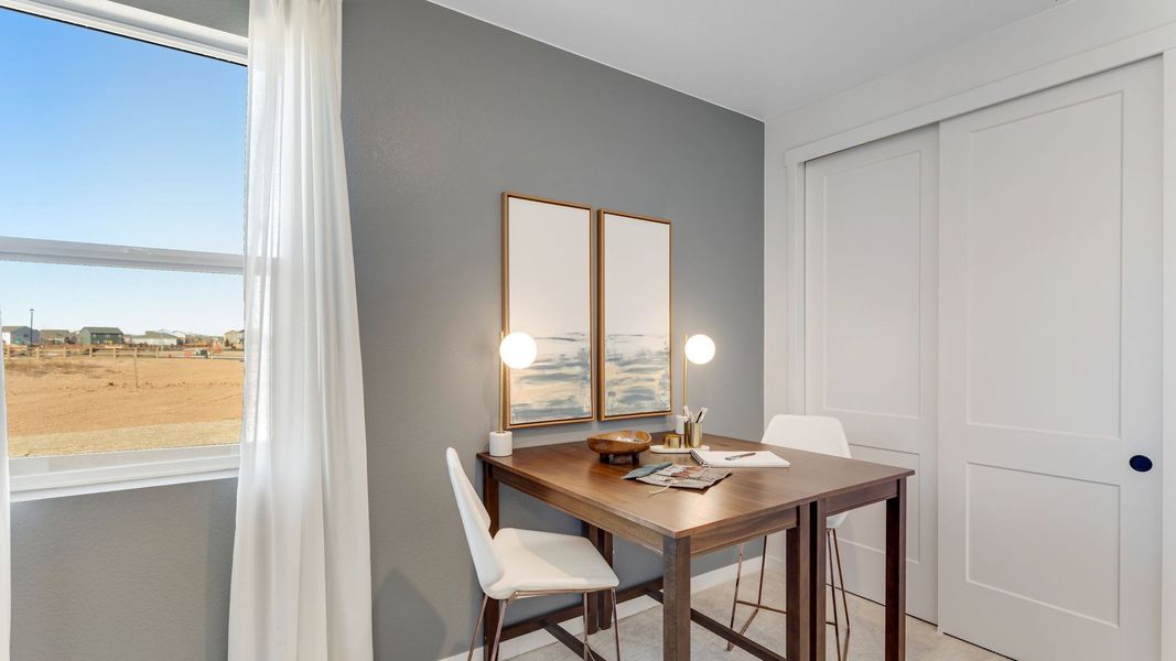 Furnished interior view inside a new home in Trevenna, Windsor (Image 8).