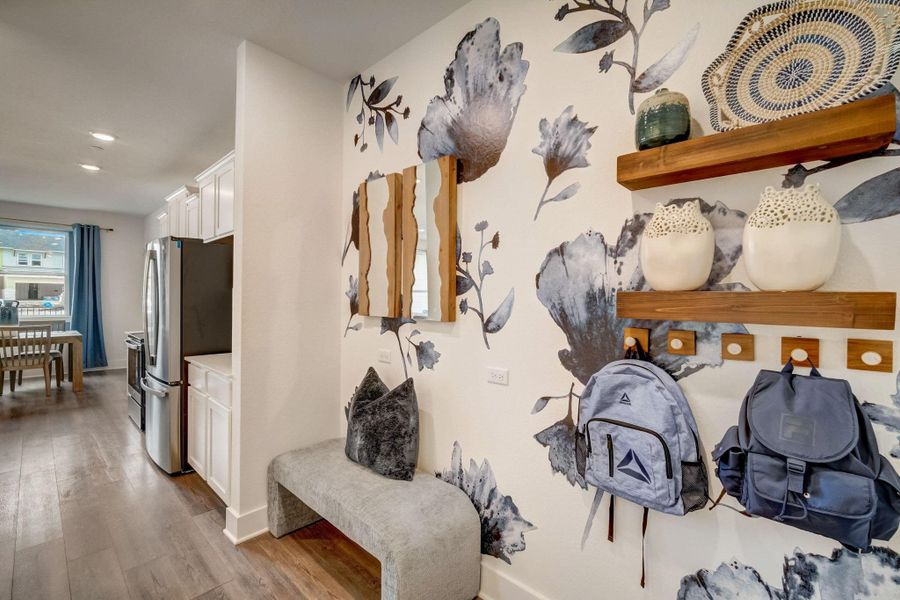 Furnished interior view inside a new home in Avery Centre, Round Rock (Image 6).